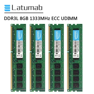 latumab ddr3l 8gb 16gb 32gb 1333mhz workstation memory 240pin ecc udimm pc3l 10600e memoria ram ddr3 1 35v ecc unbuffered ram free global shipping