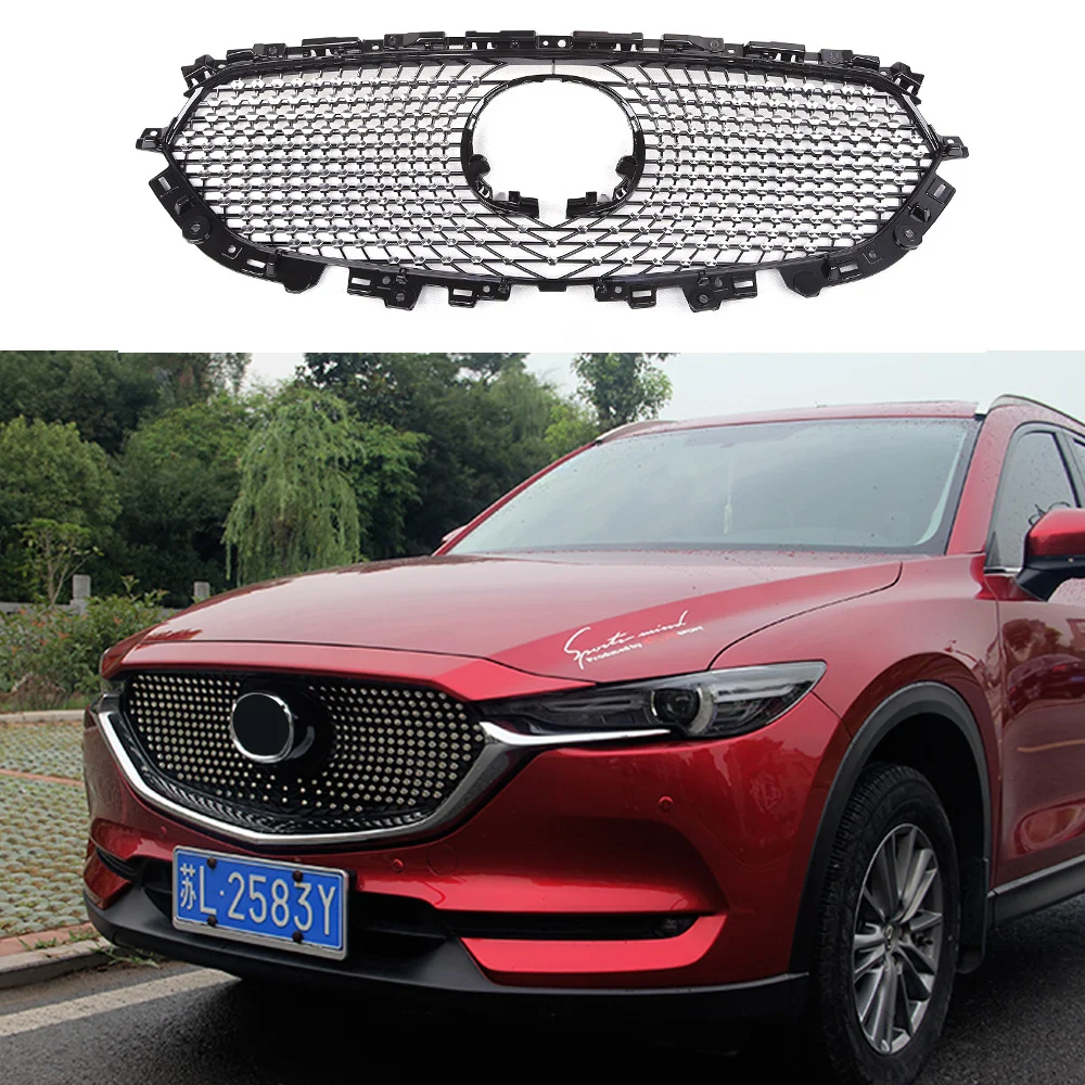 Стайлинг автомобиля передняя решетка-гриль из АБС-пластика решетка-бампер