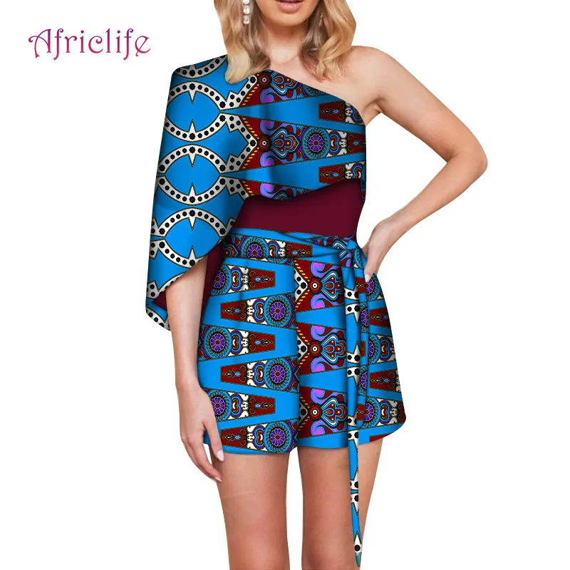 

Lady Summer Short Jumpsuit One Pcs Special Design Women Dresses with Adjusted Belt Beautiful Girl FASHION Clothing WY7253