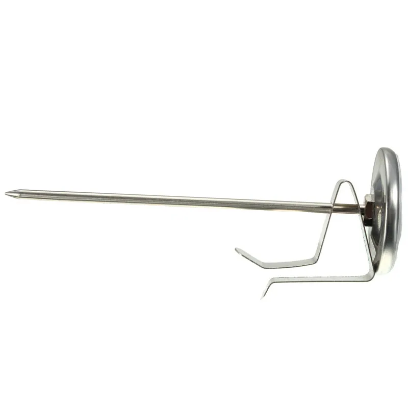 

BBQ Meat Food Kitchen Cooking Instant Read Meat Food Thermometer Gauge Stainless Steel Pocket Probe Thermometer Gauge