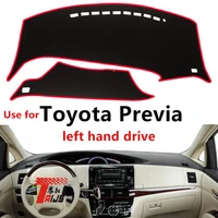 taijs factory anti dust sport polyester fibre car dashboard cover for toyota previa left hand drive