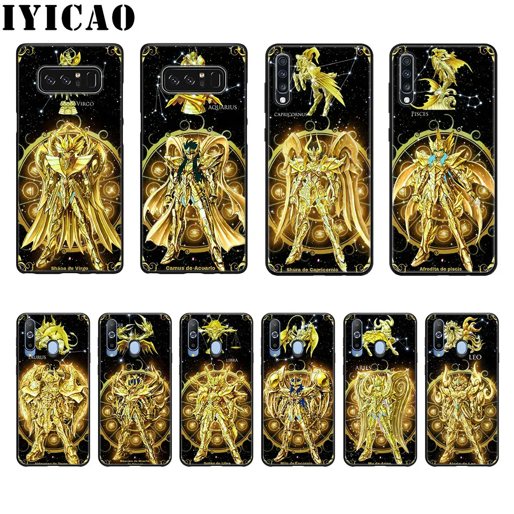 Мягкий силиконовый чехол Saint Seiya для Samsung Galaxy A70 A60 A50 A40 A30 A20 A10 M40 M30 M20 M10|Бамперы| |