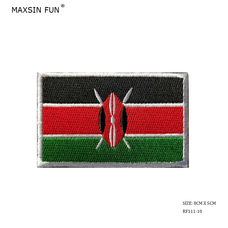 1 шт. 3D нашивки с флагом Марокко Нигерии Южной Африки Конго Танзании Египта Туниса