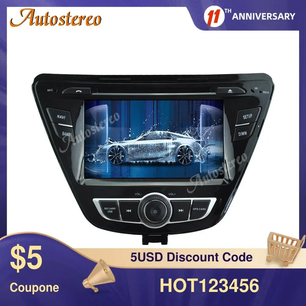 

4 Гб + 64 Гб DSP Android 10,0 8 Core DVD GPS навигация для HYUNDAI ELANTRA 2014 мультимедийный плеер стерео автомагнитолы авто радио