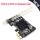 Адаптер SATA 3 PCI e с двумя портами SATA 3,0 на PCI Express, Контроллер Расширения SATA3.0 PCIe PCI-e SATA, контроллер