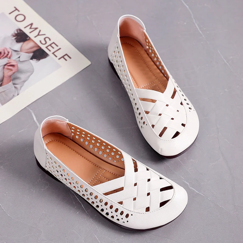 

Women's spring and summer new sexy and comfortable women's loafers flat shoes ladies sandals vulcanized shoes shoes for women