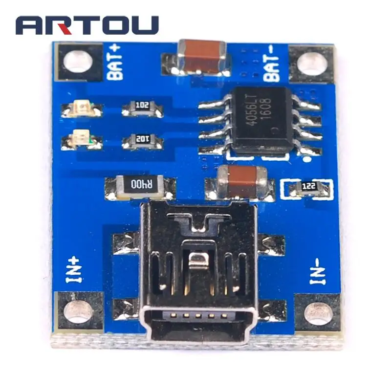 TP4056 1A Lipo плата для зарядки аккумулятора зарядное устройство Модуль литиевая