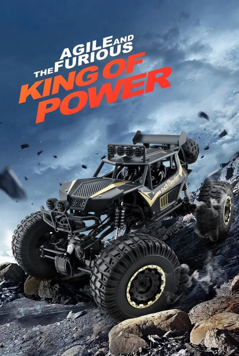 1:8 50 см ультра-большой Радиоуправляемый автомобиль 4x4 4WD 2,4 г высокая скорость Bigfoot пульт дистанционного управления багги Грузовик скалолазание внедорожник джипы Подарочная игрушка