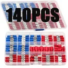 Обжимные клеммы для кабелей, 140 шт., в ассортименте