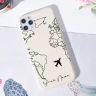 Чехол для телефона на тему путешествий с именем под заказ для iPhone 13 Pro 12 11 SE 2020, эстетичный жидкий силиконовый чехол 8 Plus 10 X XS XR 6 6s 7