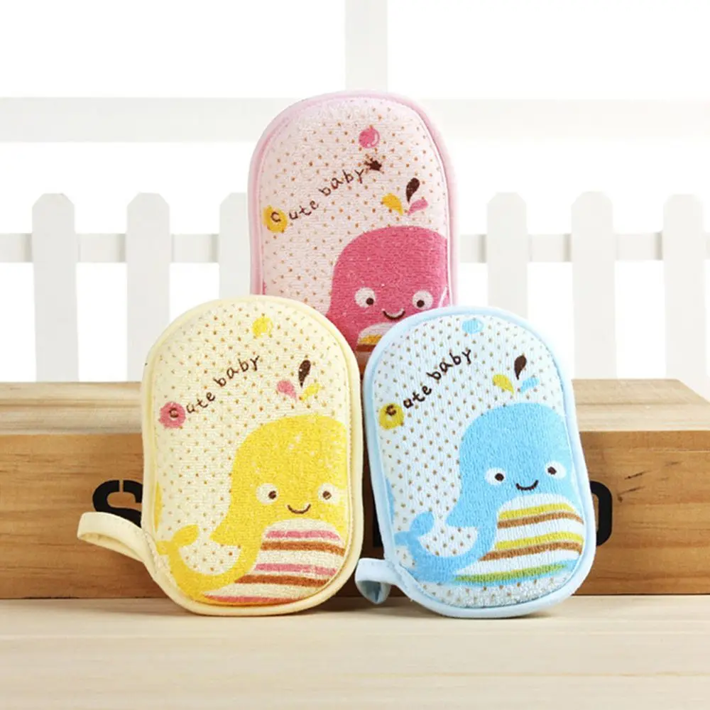 Детская губка для ухода за кожей младенцев милая детская мягкая душа мягкое