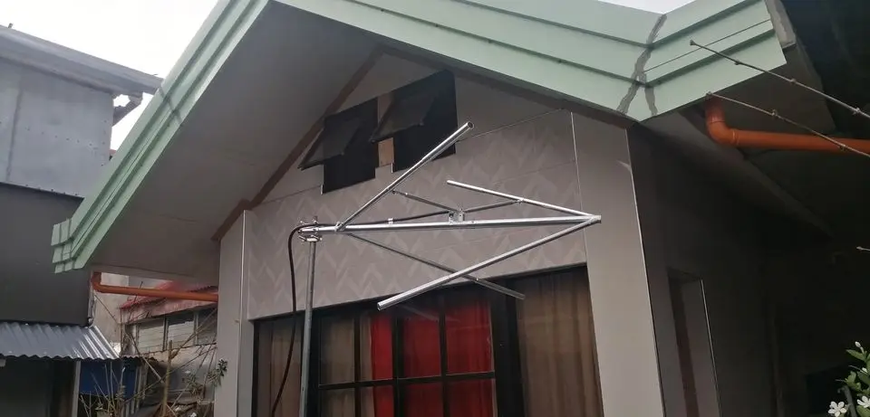 FM антенна с круговой поляризацией 88 108 МГц продолжается регулировка для