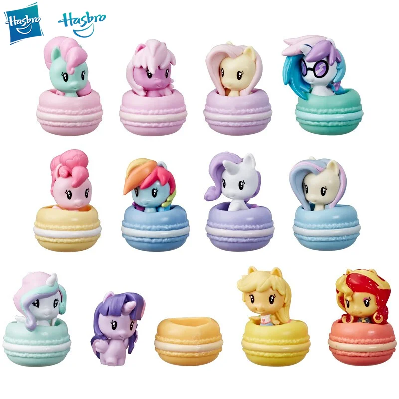 

Hasbro My Little Pony Dream Macaron 12 Q Version Blind Box Set E6606 Girl Play House Toy