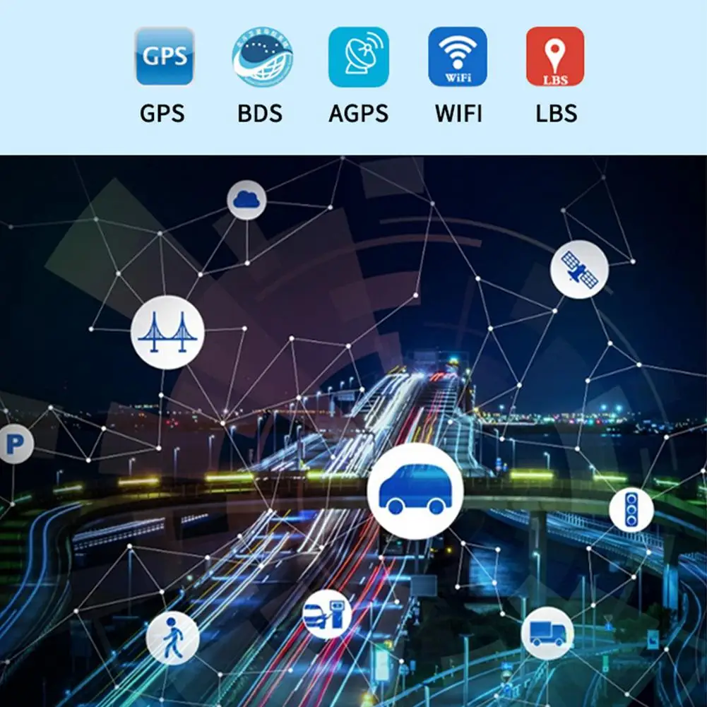 Мини GPS трекер портативный аудио-локатор для транспортного средства устройство для реального времени отслеживания против кражи в режиме реального времени.