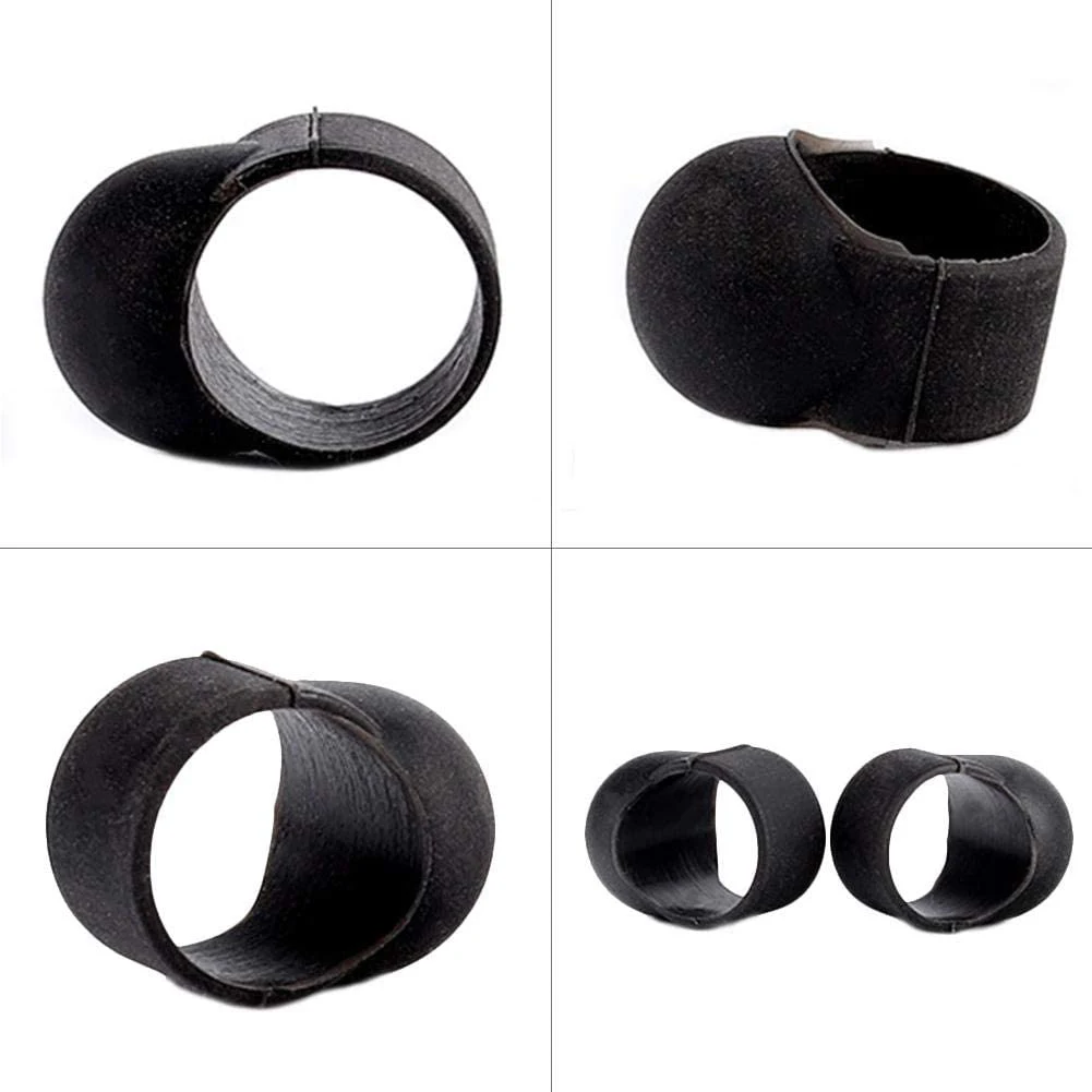 4 шт. Сталь язык барабан палец Picks силиконовой резины стучит рукава Handpan PlayPercussion