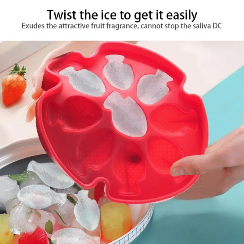 Новый Еда Класс Мягкие силиконовые Эко дружественных домашние поднос кубика