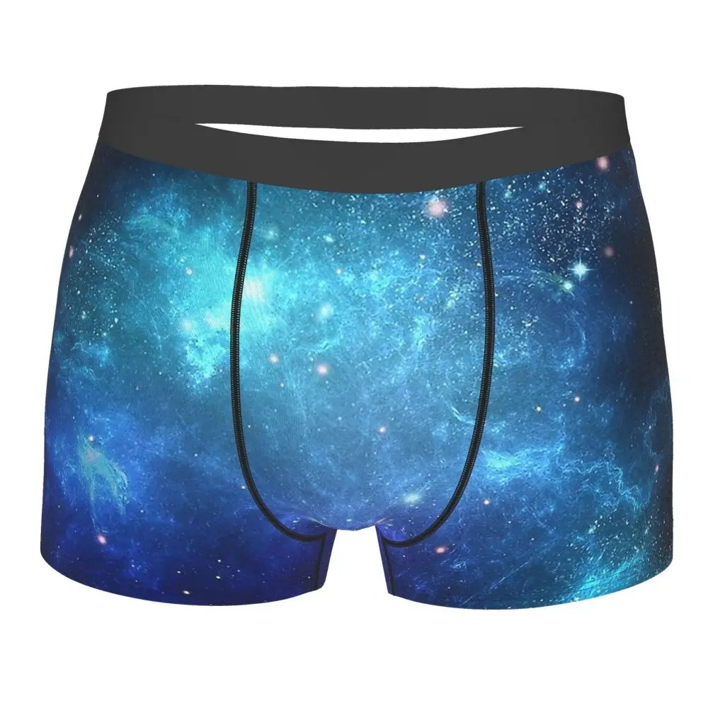 

Galaxy Print Blue Mass Effect John Shepard Sci-Fi Action Shooting RPG Underpants Homme Panties Men's Underwear Comfortable