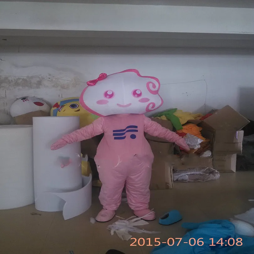 Облако талисман костюм Хэллоуин косплей мультфильм Животные маскарадное платье