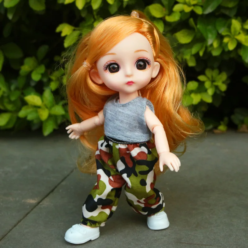 BJD 16 см кукла 13 подвижные суставы на каждый день Модная одежда принцессы костюм