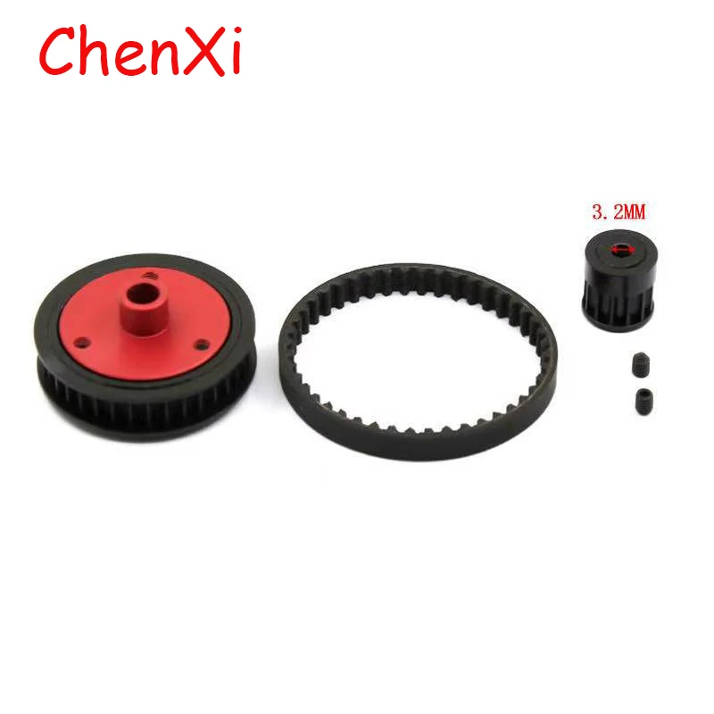 

1/10 RC Crawler 3.2 5.0 Belt Drive Gears System Transmission for Axial SCX10&SCX10 II 90046 K09