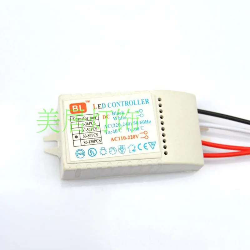 Трансформатор для светодиодных ламп 220 В 16-20 Вт контроллер низкого давления