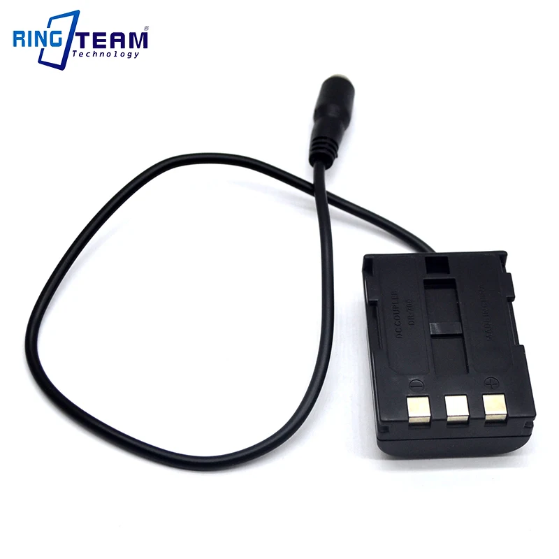 Флуоресцентный аккумулятор DR-700 соединитель постоянного тока для камер Canon Powershot