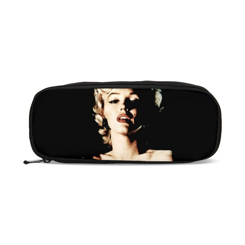2019 Новый Мэрилин Монро печатает большие девочки пенал из парусины школьная Ручка