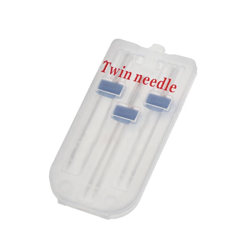 3 шт. двойные Стрейчевые иглы для швейной машины|Швейные инструменты и