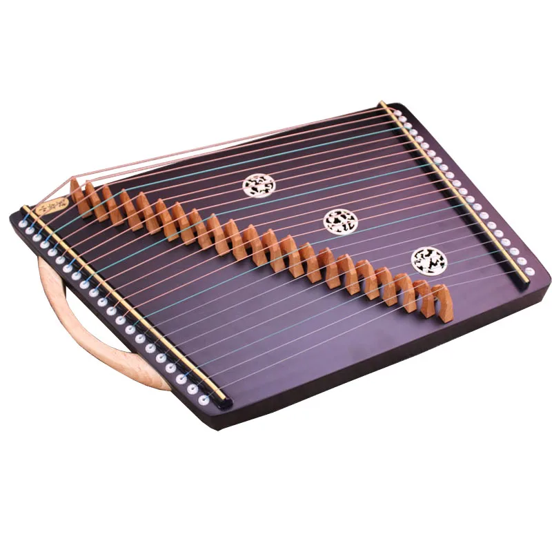 Мини Guzheng Пальчиковый тренировочный мост версия 21 струны Профессиональная