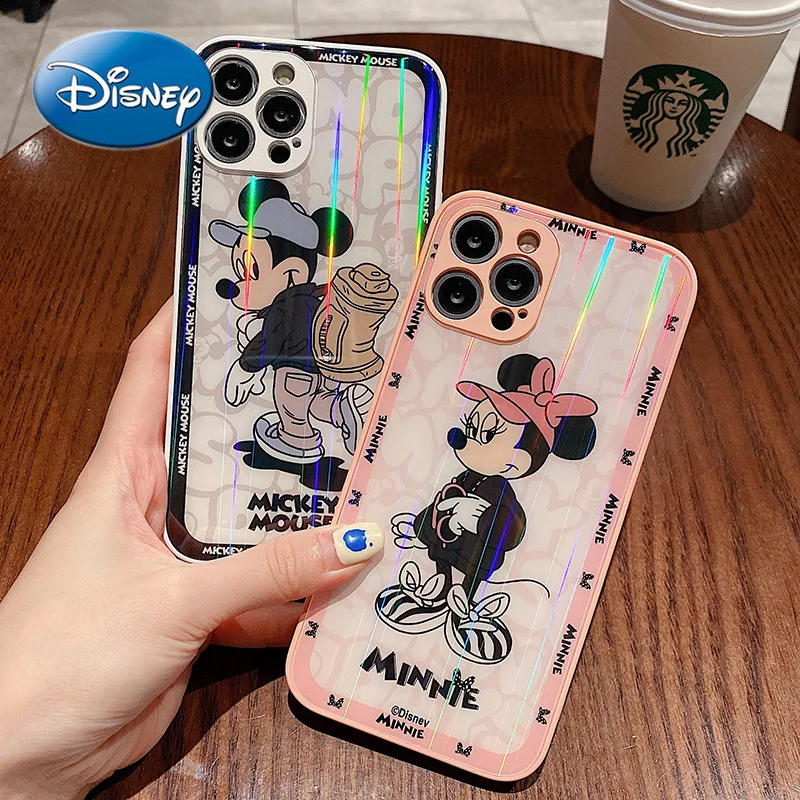 

Чехол для телефона Disney для IPhone 7/8P/X/XR/XS/XSMAX/11/12pro, чехол для телефона с Микки Маусом и Минни