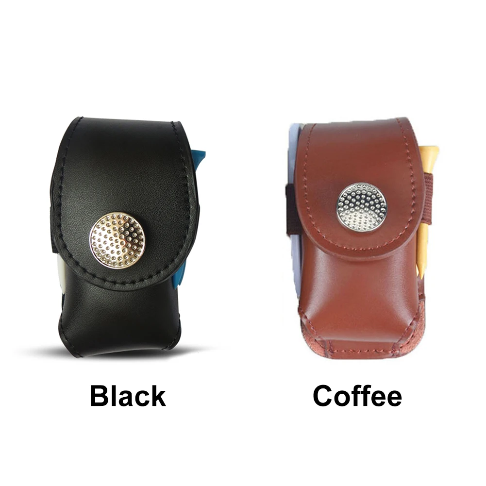 Мини Портативный кожаный держатель для мячей гольфа сумка поясная Подарочный