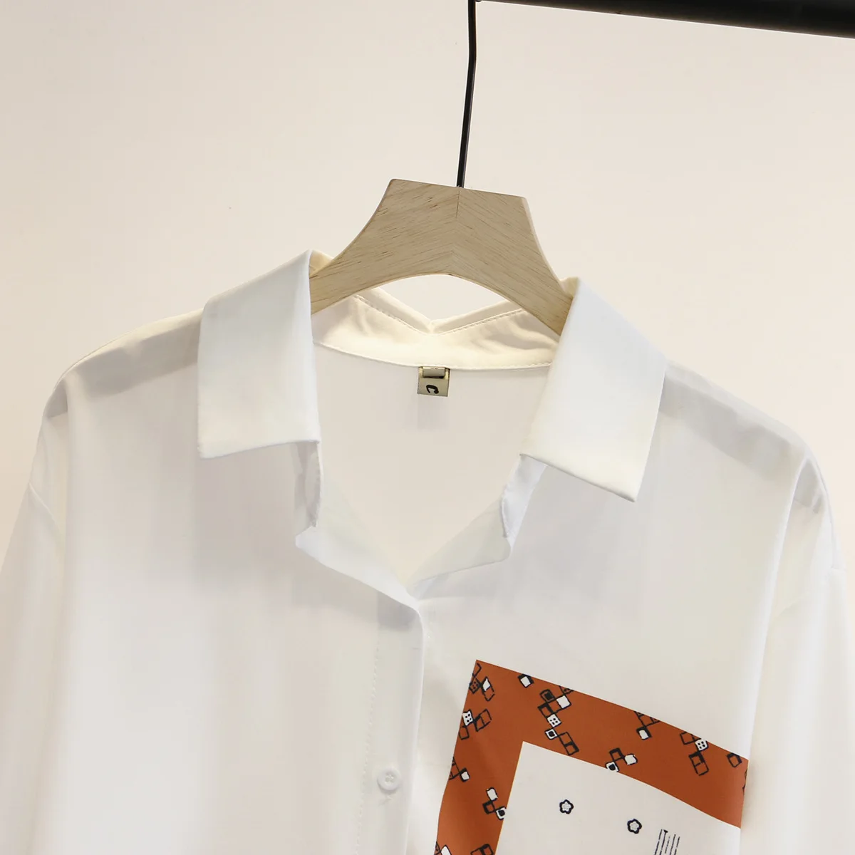 Винтажная шифоновая женская блузка с принтом весна 2020 модные топы размера плюс