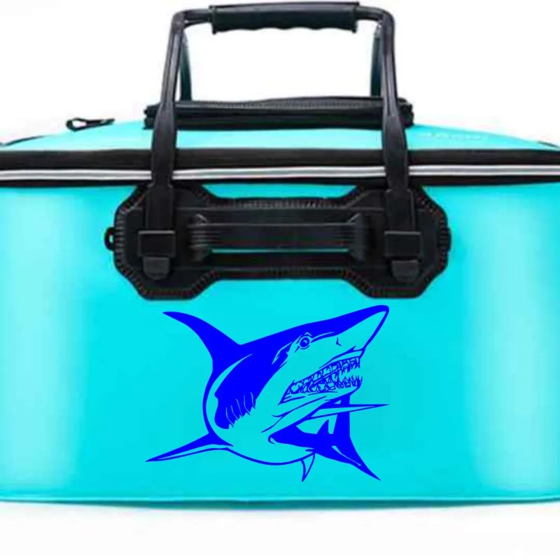 Наклейка в виде акулы Angling наклейка для магазина снастей рыболовных крючков