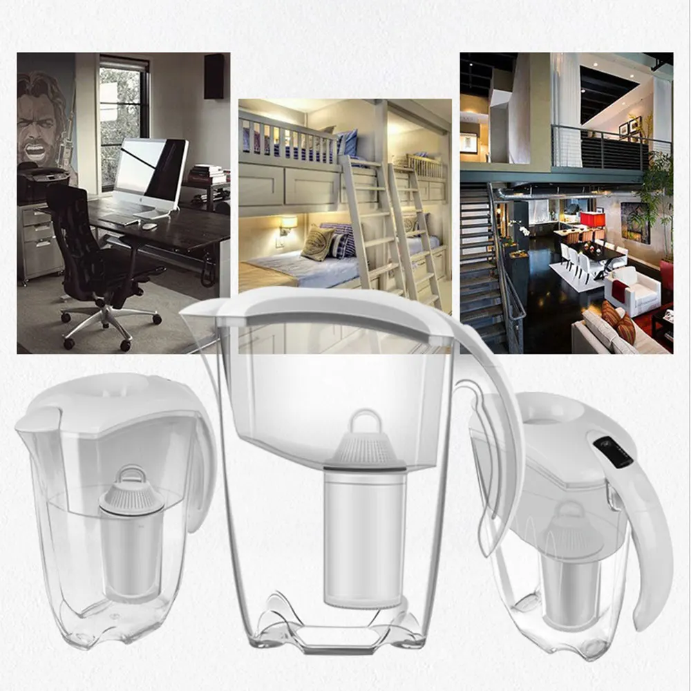 Переносной очиститель воды 2 5 л фильтр Lonizer сетчатый чайник с фильтрующим