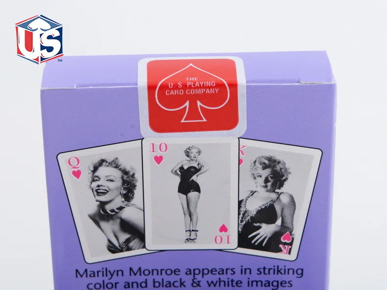 Мэрилин Монро игральные карты 88*63 мм Волшебная бумажная категория для покера