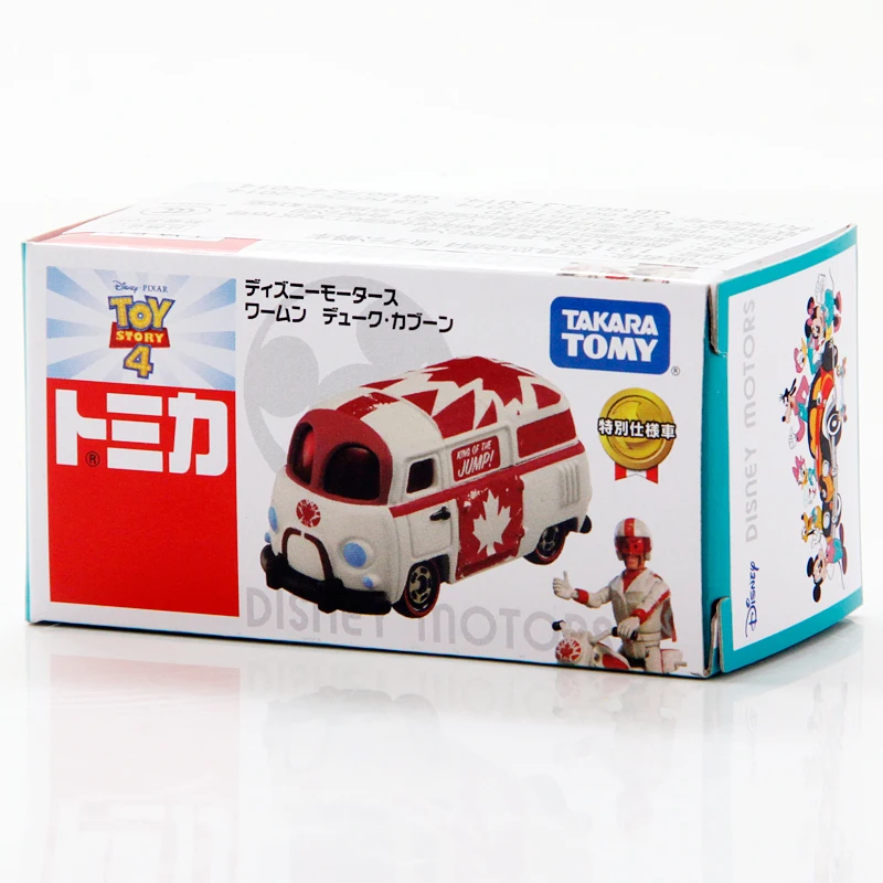 Takara Tomy Tomica Disney История Игрушек 4 Wormon Duke Kaboon металлическая литая Игрушечная
