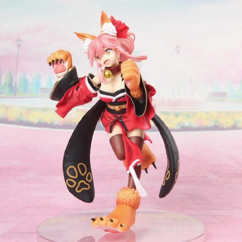 Японское аниме Fate Grand Order Caster tammo no Mae Cat Girl статуя ПВХ экшн-фигурка игрушечная