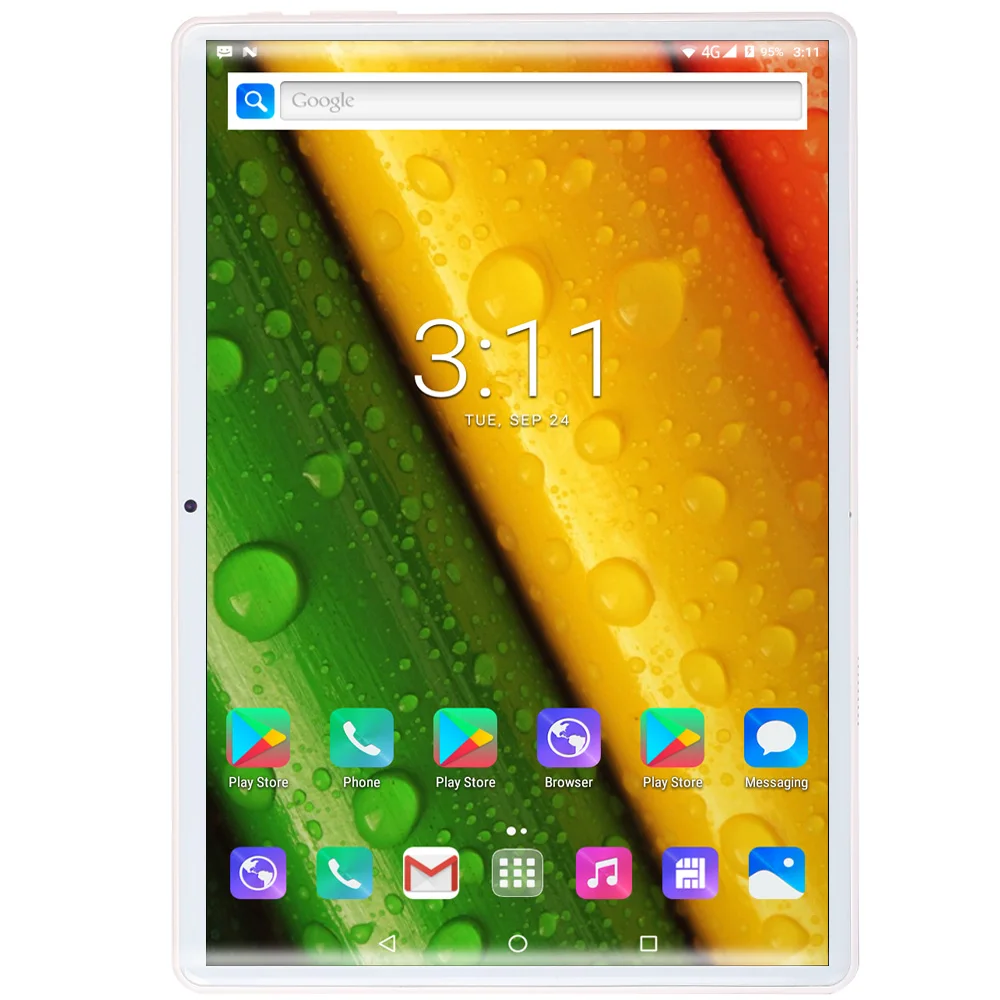 10,1 дюймов, планшет на Android 9,0, четыре ядра, 8 ГБ ОЗУ, 128 Гб ПЗУ, ips экран, Wi-Fi, Bluetooth, gps, планшетный ПК, поддержка мобильного телефона, sim-карта