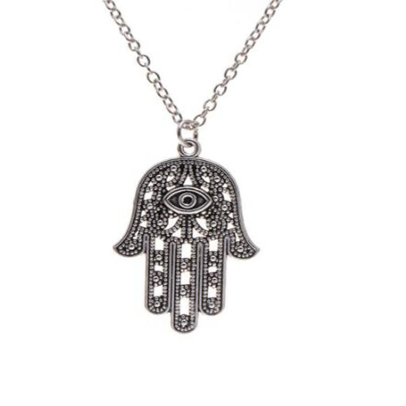 Женское ожерелье с подвеской Хамса | Украшения и аксессуары