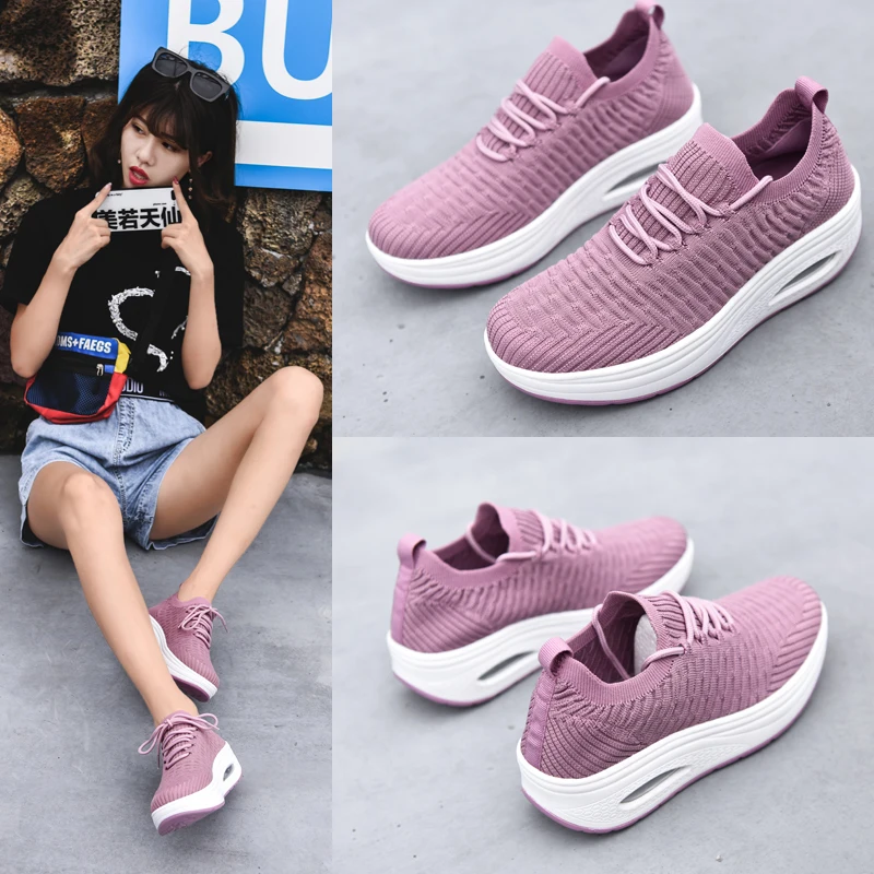 Горячая Tenis Feminino Для женщин теннисные туфли Теннисные Мокасины на платформе