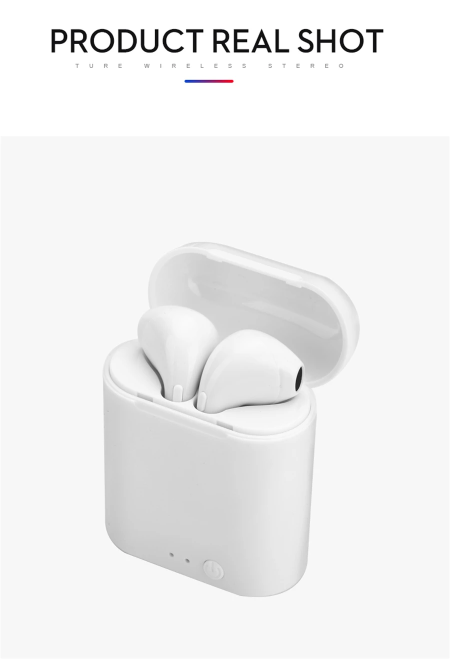 I7s TWS беспроводные наушники Bluetooth наушники мини вкладыши стерео наушники с зарядным устройством для iPhone Xiaomi huawei