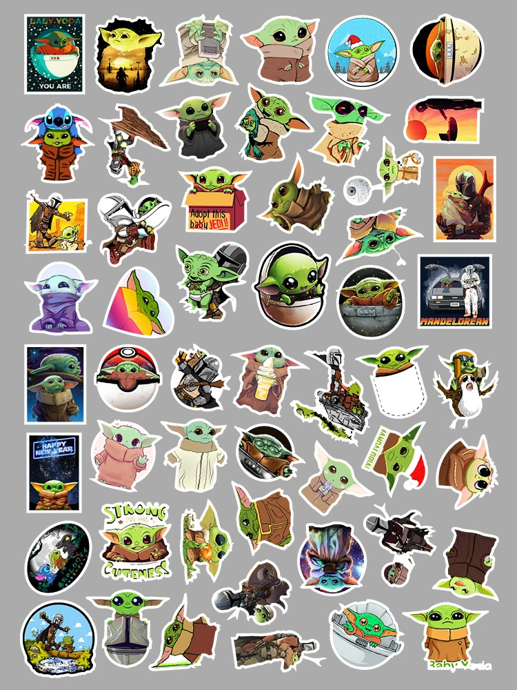 

50pcs Anime Stickers Car Stikers Cute Cartoon Sticker Pack for Laptop Notebook School Skateboard Trunk Waterproof PVC Stickers