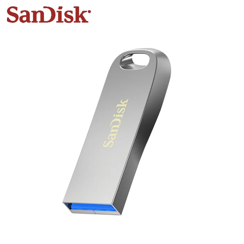Оригинальный USB-накопитель SanDisk CZ74 серебристый металлический флеш-накопитель 256