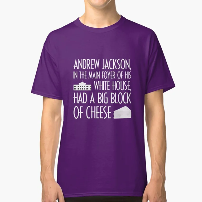 Футболка Big Block of Cheese Day west wing the leo mcgarry andrew jackson president big block cheese | Мужская одежда