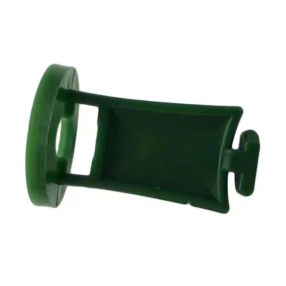 

50pcs Eco-friendly Gardening Plastic Fixing Buckle Greenhouse I-shaped Fixing Clips Green Durable Greenhouse Accessories