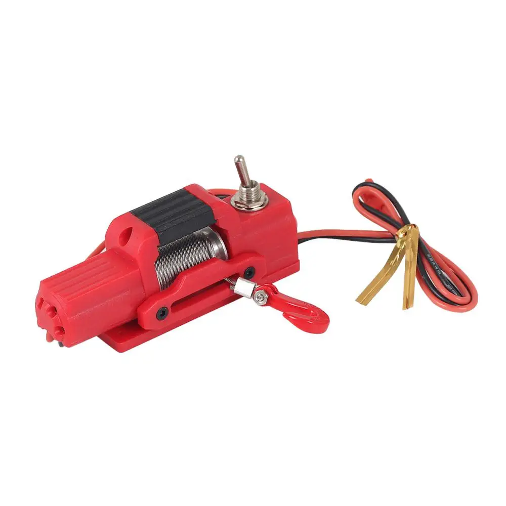 Пластиковая мини-электрическая лебедка RCtown для 1/10 RC Rock Crawler Traxxas TRX4 Axial SCX10 90046 D90 D110