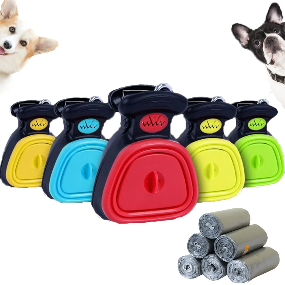 Складной напыльник для кошек и собак с мешком мусора переносной домашних