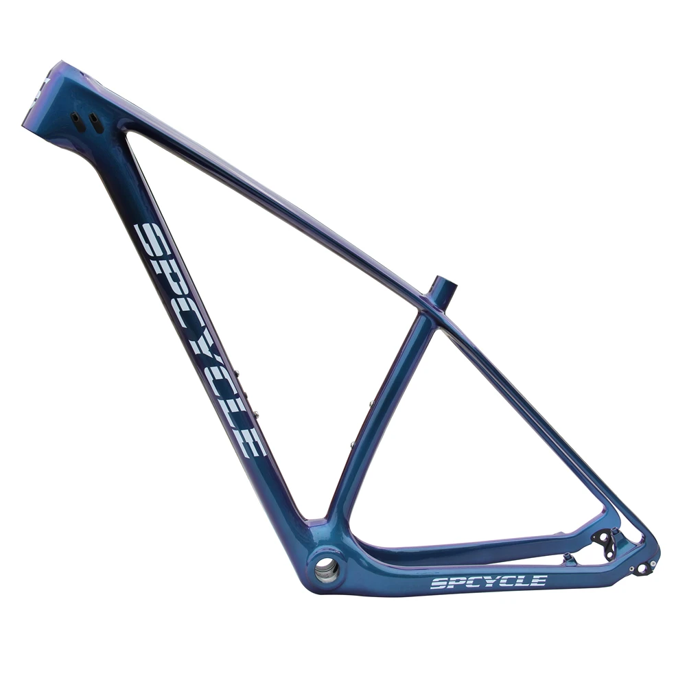 Spcycle Хамелеон цвет 27,5 er 29er 650B MTB велосипеда полный карбоновые рамы, T1000 MTB горный велосипед карбоновые рамы BSA 73 мм