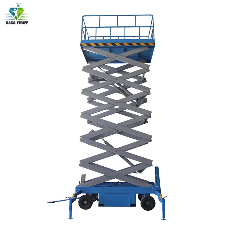 Самоходная электрическая Мобильная ножничная платформа 4 18 м|portable scissor lift|platform