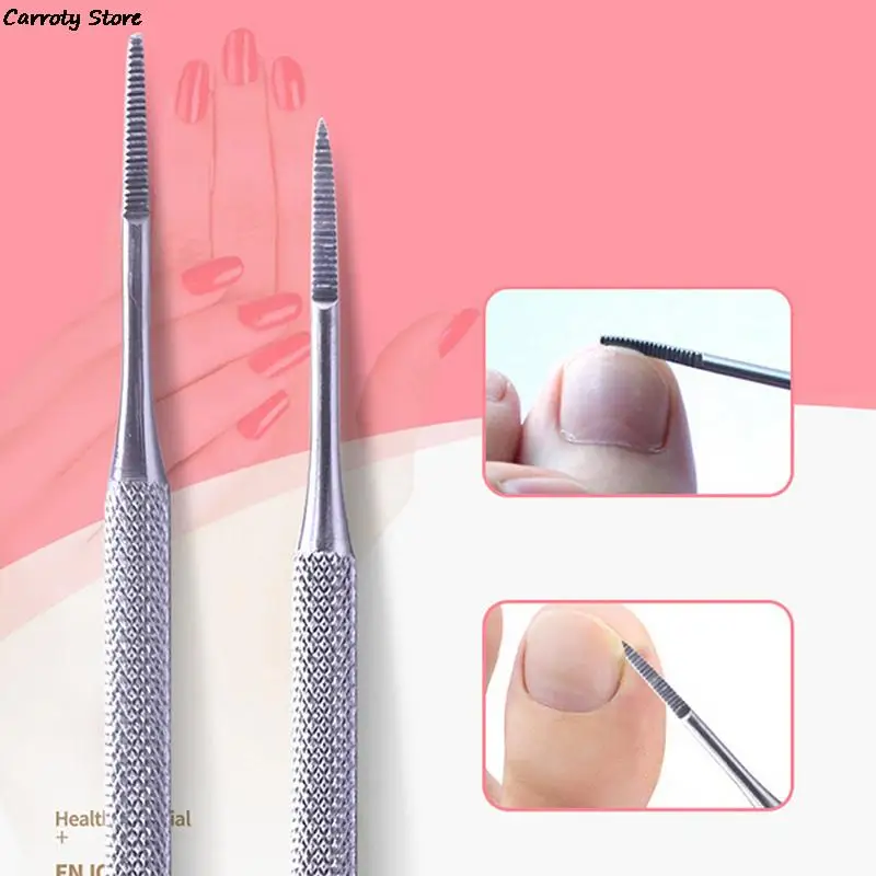 

Double Ended Pedicure File Satin Edge Ingrown Toe Nail Lifter Onychomycosis Paronychia Podiatry Chiropod Stainless Steel